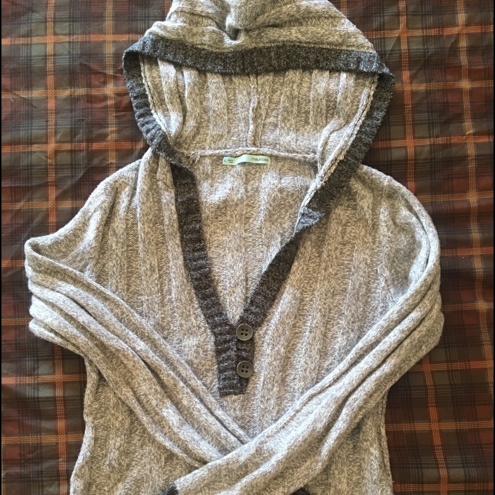 Hooded sweater from Maurice’s